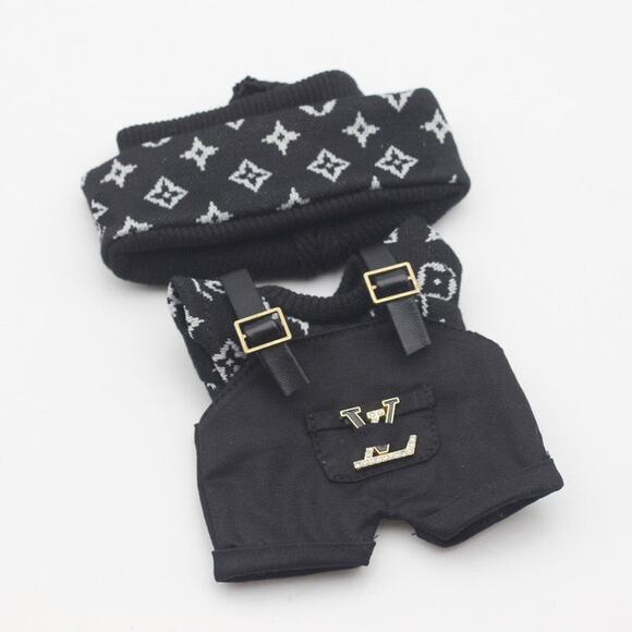 Labubu 4inch bag charm clothes outfits - LV logo - 062337 - Picture 1 of 1
